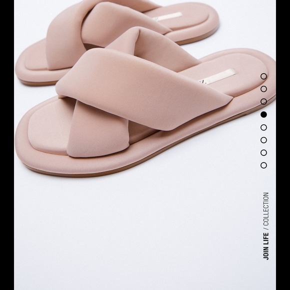 Brand new Zara quilted slides - Picture 3 of 9